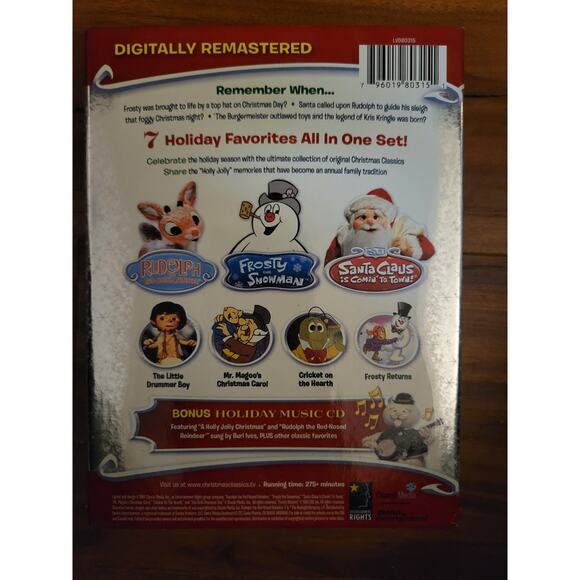 Limited Edition Original Christmas Classics (DVD, 2007) Limited Edition 4-Disc - Picture 2 of 5